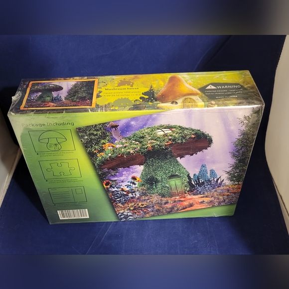 BRAND NEW In Gooood Mushroom House 1000 Piece Jigsaw Puzzle Fantasy Series - Picture 3 of 7